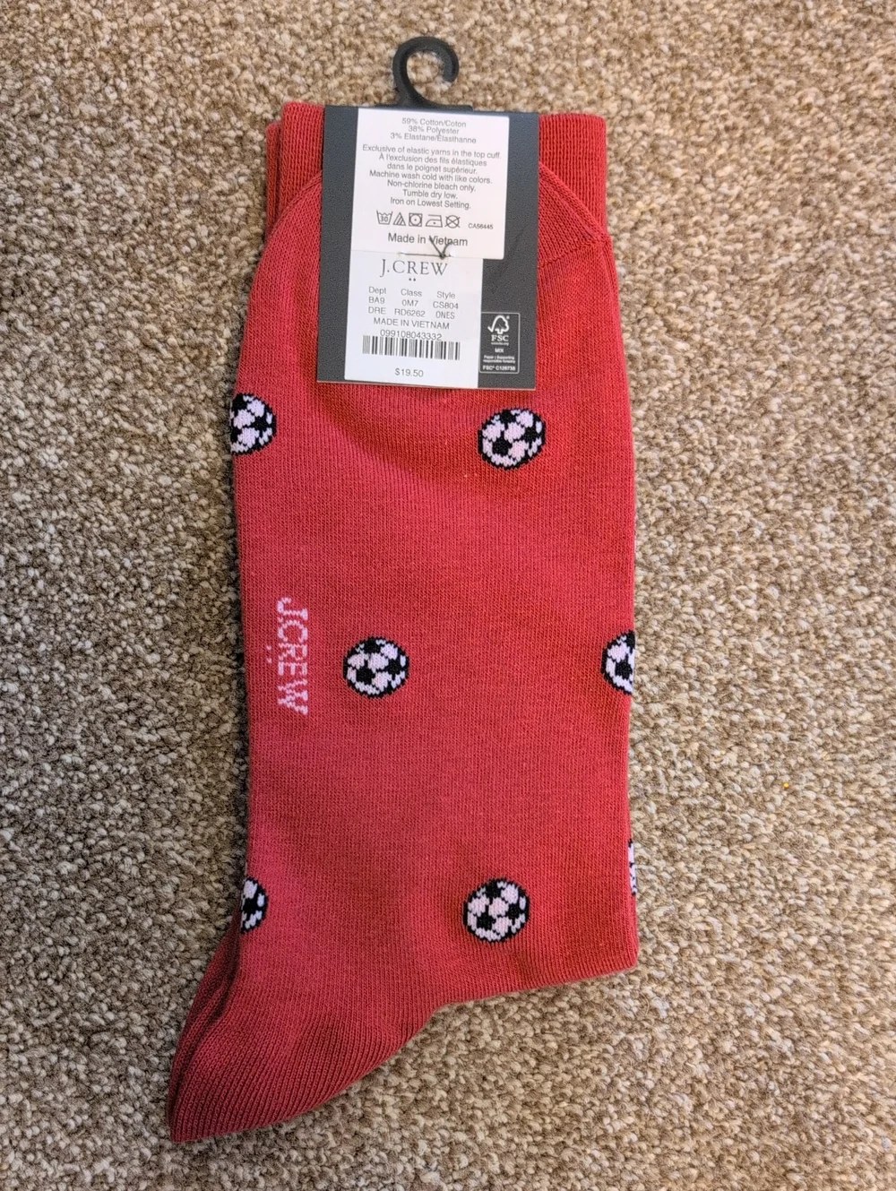 NWT J. Crew Soccer Socks